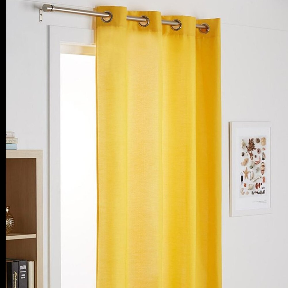 Simons Maison yellow grommet top curtain panels - please read carefully